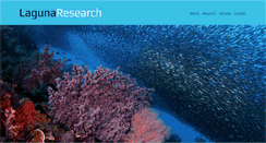 Desktop Screenshot of lagunaresearch.com